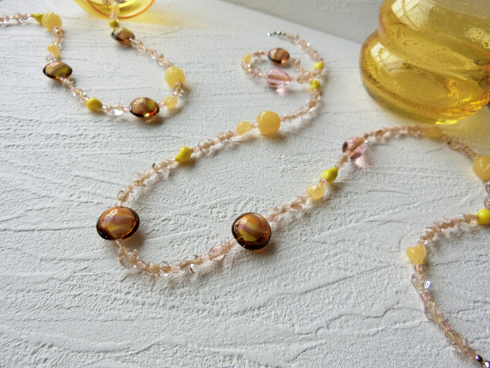 ヴェネチアンガラスアクセサリーChiyuki　Atelier CoCo(アトリエ ココ)の作品