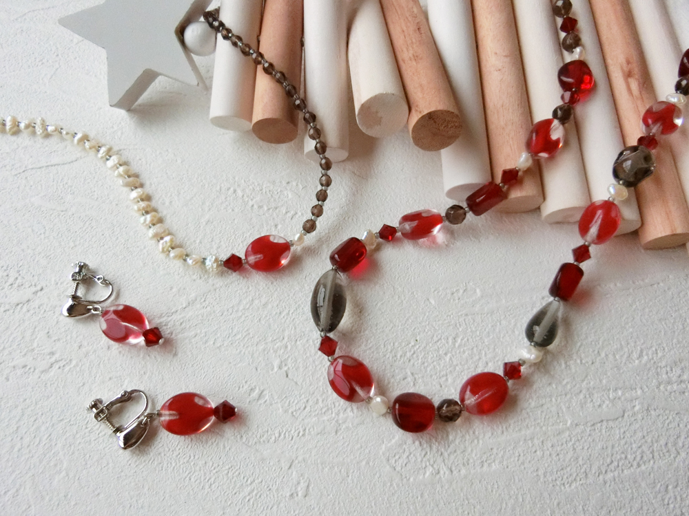 ヴェネチアンガラスアクセサリーChiyuki　Atelier CoCo(アトリエ ココ)の作品