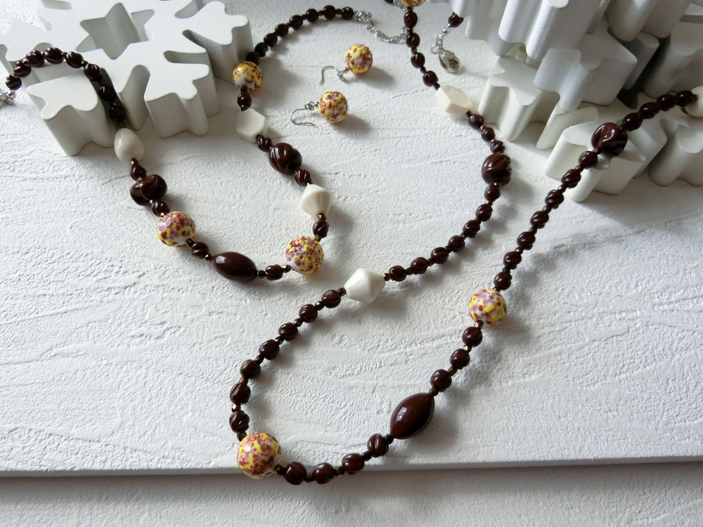 ヴェネチアンガラスアクセサリーChiyuki　Atelier CoCo(アトリエ ココ)の作品