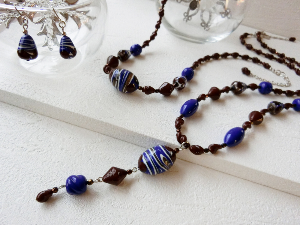 ヴェネチアンガラスアクセサリーChiyuki　Atelier CoCo(アトリエ ココ)の作品