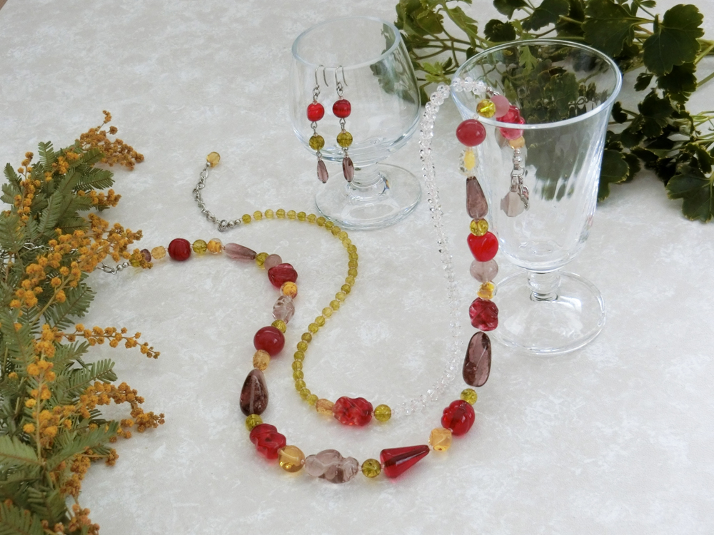 ヴェネチアンガラスアクセサリーChiyuki　Atelier CoCo(アトリエ ココ)の作品