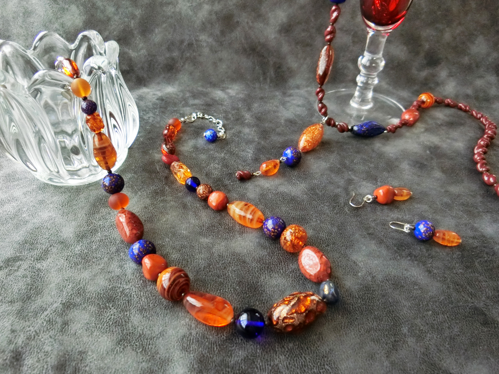 ヴェネチアンガラスアクセサリーChiyuki　Atelier CoCo(アトリエ ココ)の作品