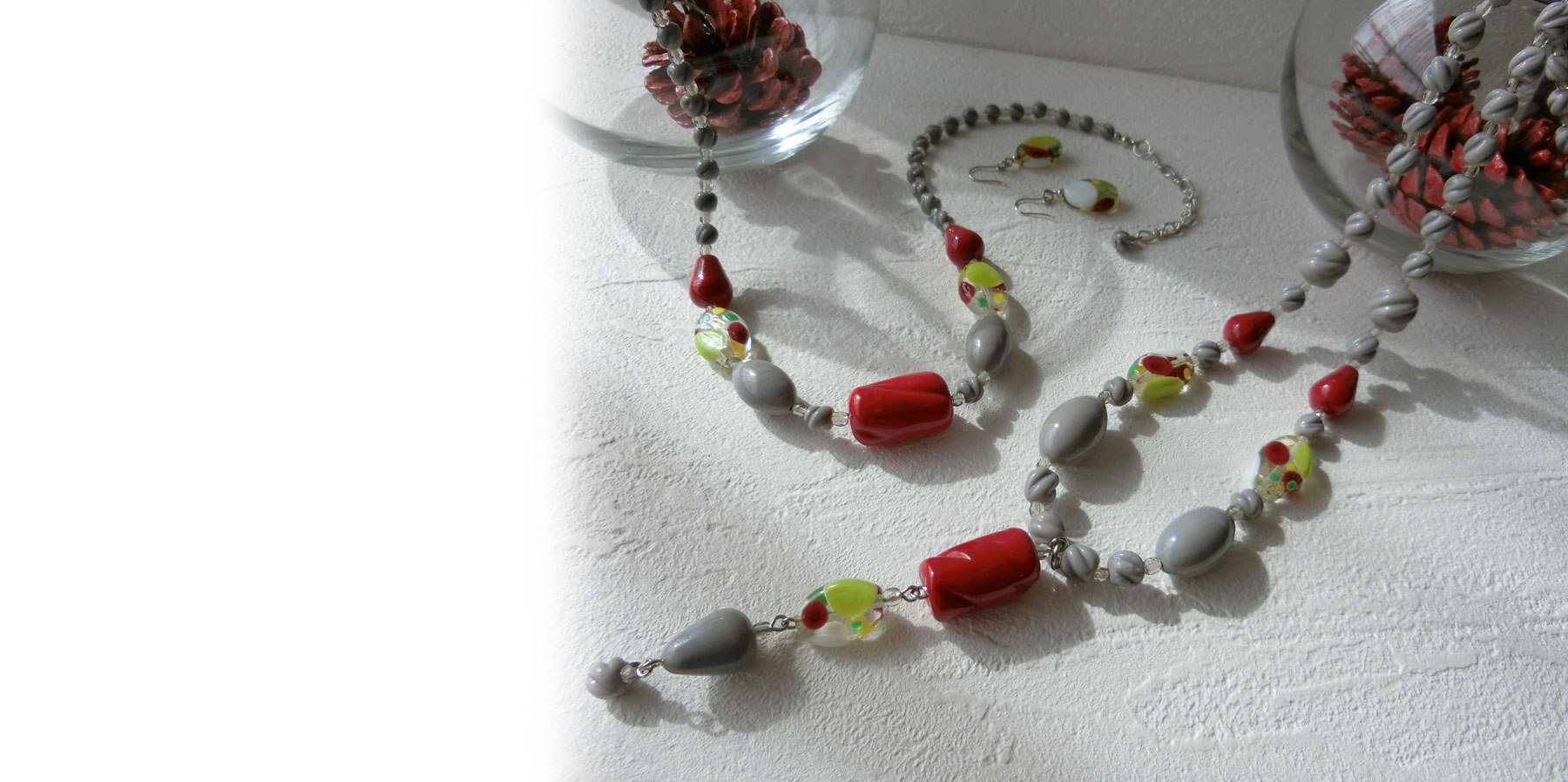 Atelier CoCo(アトリエ ココ) Chiyuki ヴェネチアンガラスアクセサリー