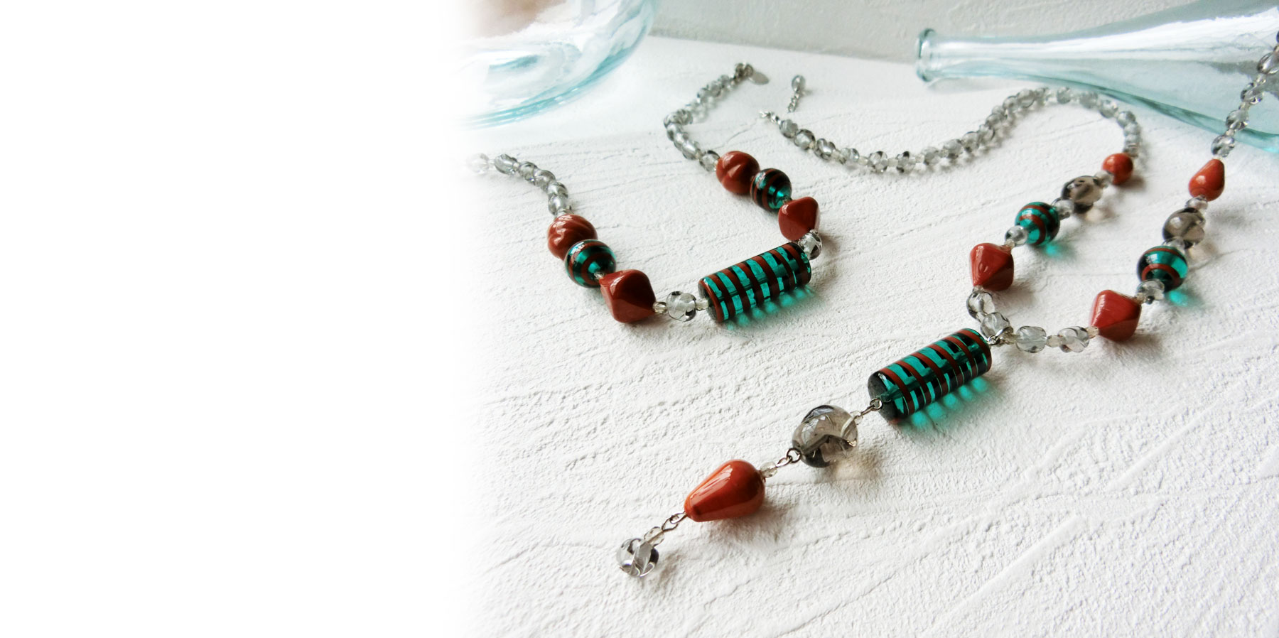 Atelier CoCo(アトリエ ココ) Chiyuki ヴェネチアンガラスアクセサリー